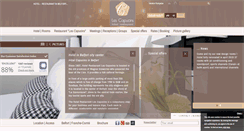 Desktop Screenshot of capucins-hotel.fr